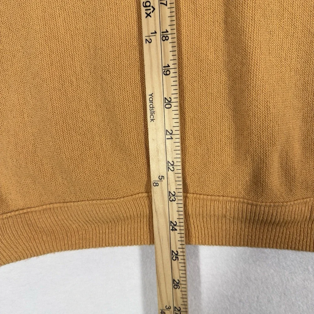 Vintage Izod‎ of London Sweater Small Lacoste Crocodile 60s 70s Gold Old Money